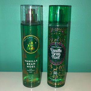 2 Vanilla Bean Noel body sprays